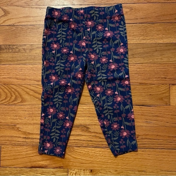 4-Piece Fall Floral Maroon Outfit Bundle | 18 mo - Picture 10 of 10